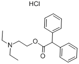 Diphenylacetic acid 2-(diethylamino)ethyl ester hydrochloride(50-42-0)